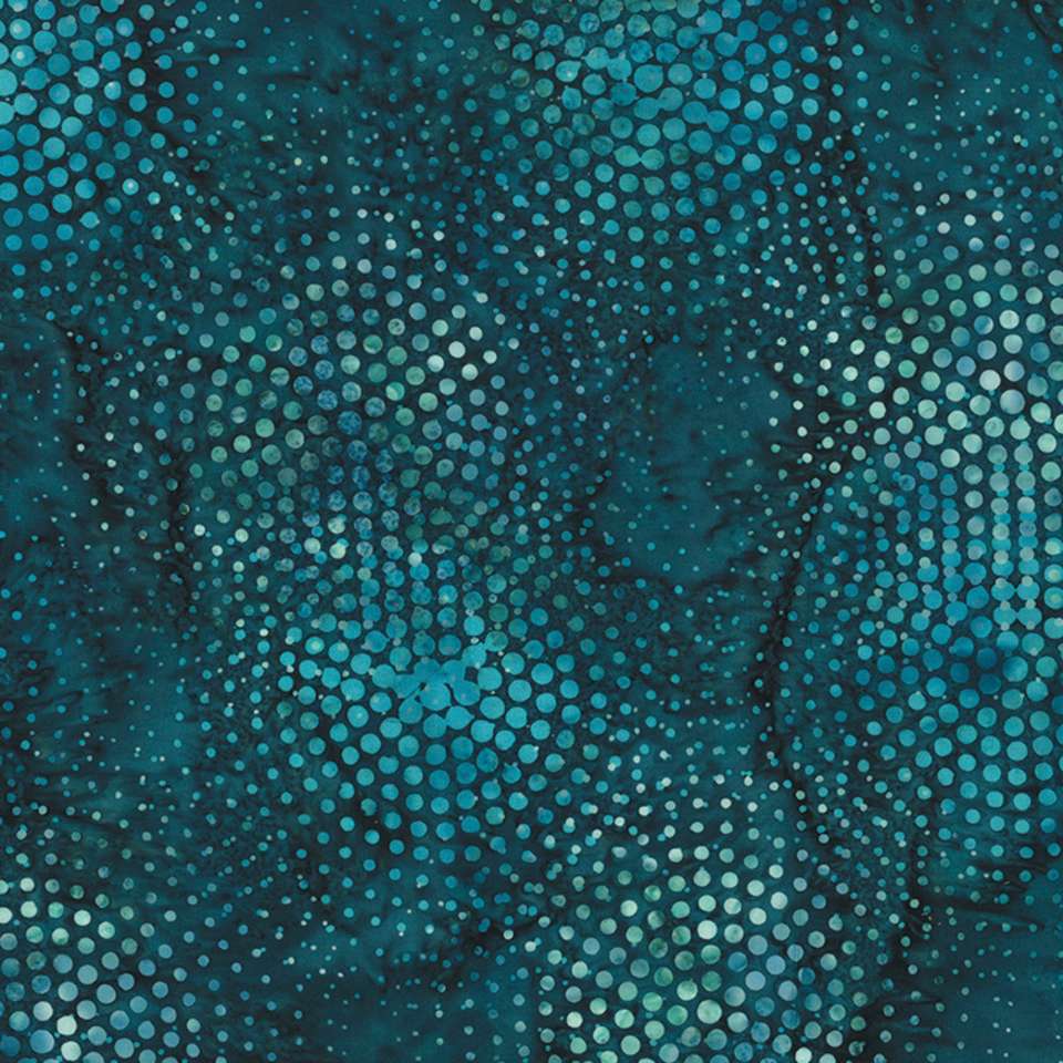 Hoffman California Fabrics - 2018 Fall Batiks - Q2182-21-TEAL