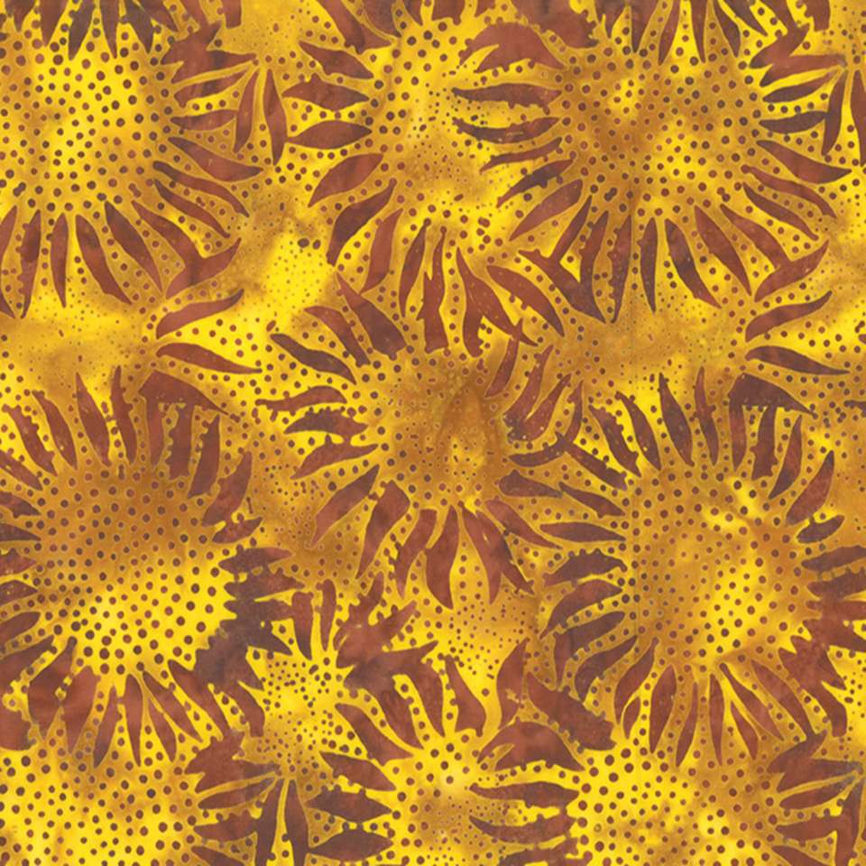 Hoffman California Fabrics - 2018 Fall Batiks - 884-624-Gold-Ochre