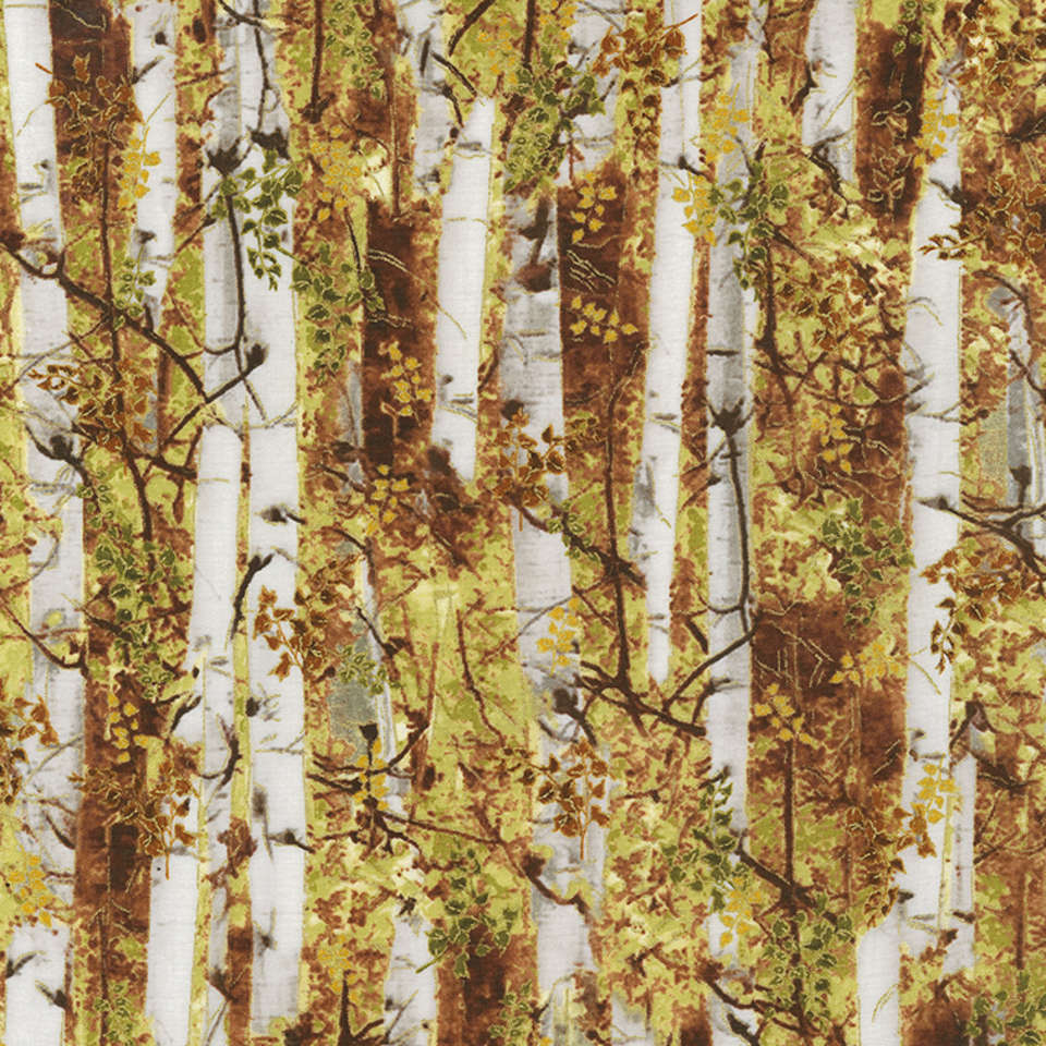 Timeless Treasures - Autumn Palatte - Nature-CM7157-Rust