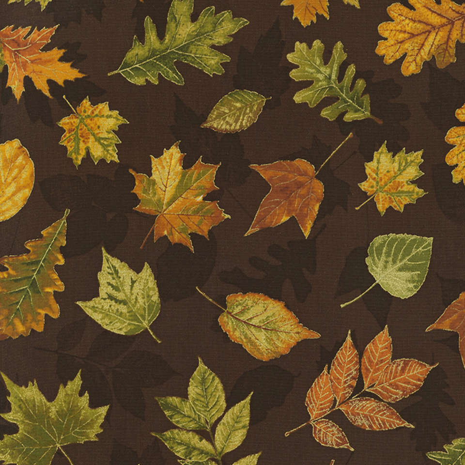 Timeless Treasures - Autumn Palatte - Nature-CM7154-Brown