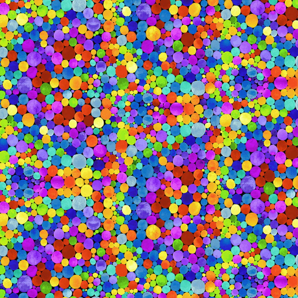 Timeless Treasures - Nightlife - MEADOW-CD7076-Multi