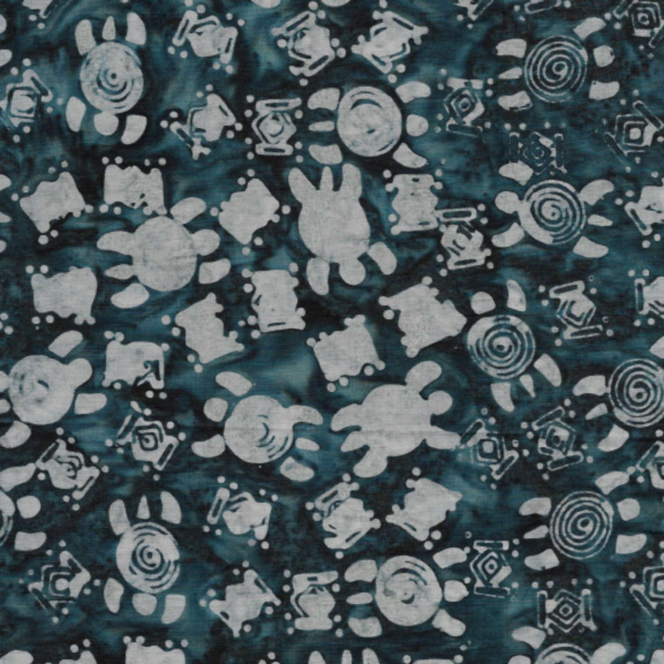 Island Batik - Ancient Etchings - 621905792