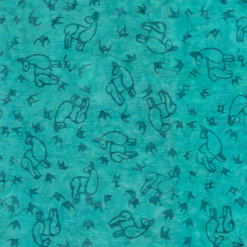 Island Batik - Ancient Etchings - 621903551