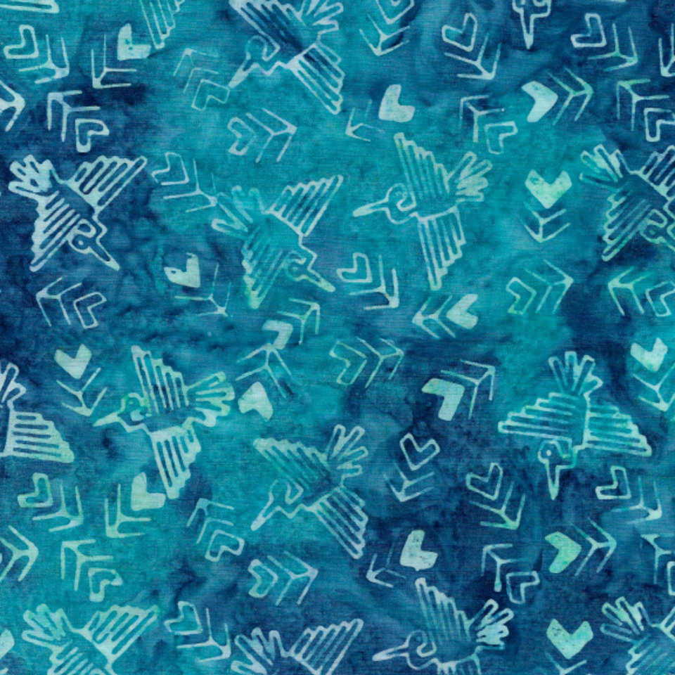 Island Batik - Ancient Etchings - 621901559