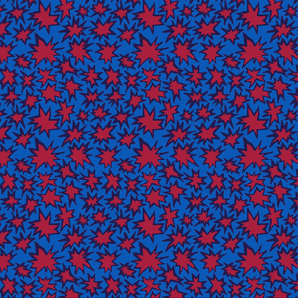 Free Spirit - Kaffe Fassett Collective Spring 2019 - PWBM072.BLUE