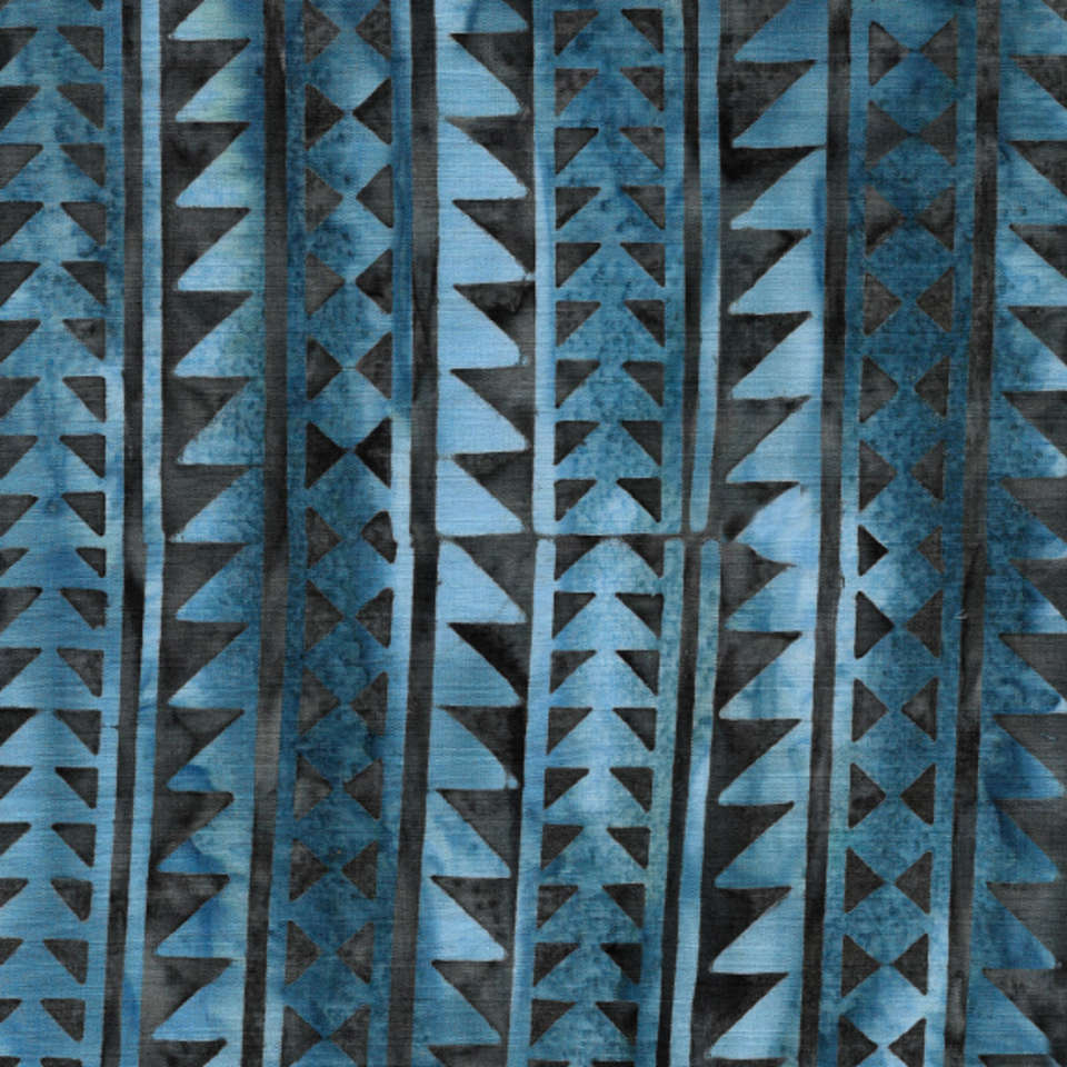 Island Batik - Faded Blue Jeans - 121927560