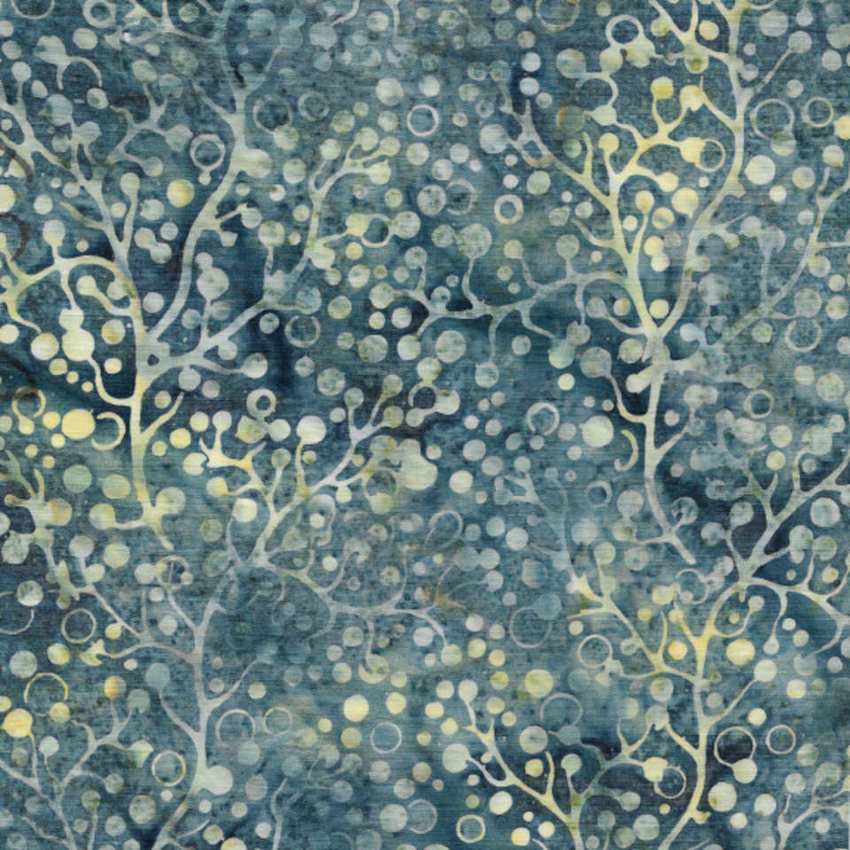 Island Batik - Faded Blue Jeans - 121916511