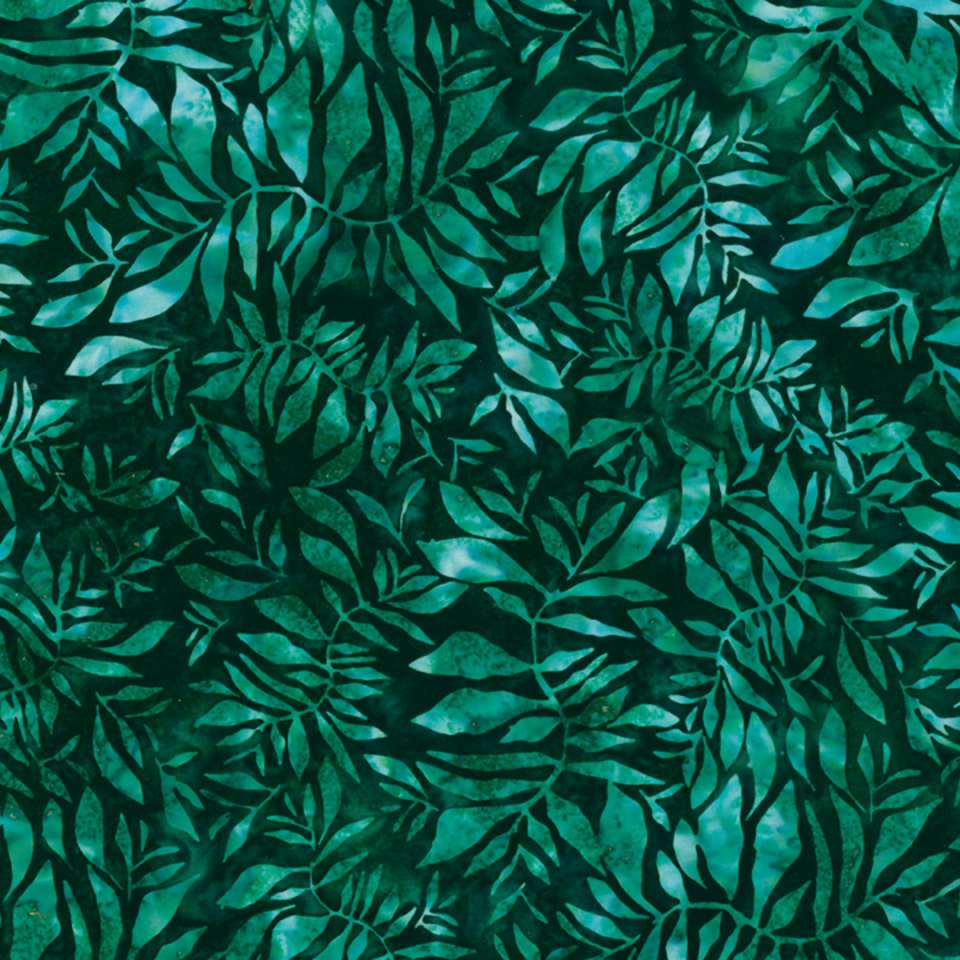 Hoffman California Fabrics - 2019 Fall Batiks - R2272-189-Christmas Green