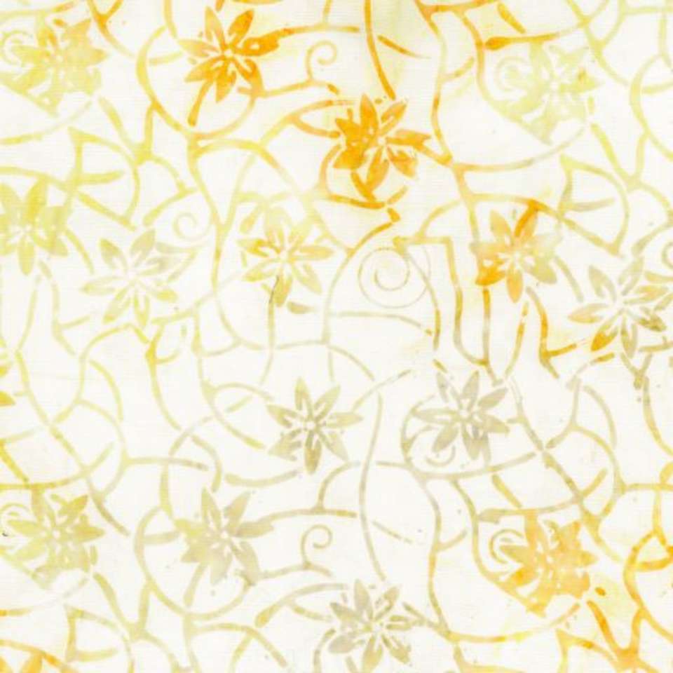 Timeless Treasures - Tonga Mini Collection Basil  - Tonga-B8167 Butter