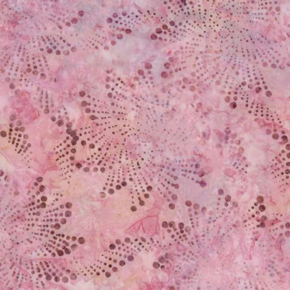 Timeless Treasures - Tonga Mini Collection Star Anise - Tonga-B8164 Pink