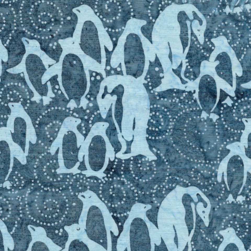 Island Batik - Winter Forest  - 121915735