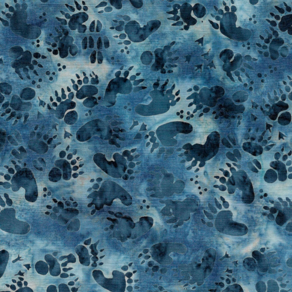 Island Batik - Winter Forest  - 121909566