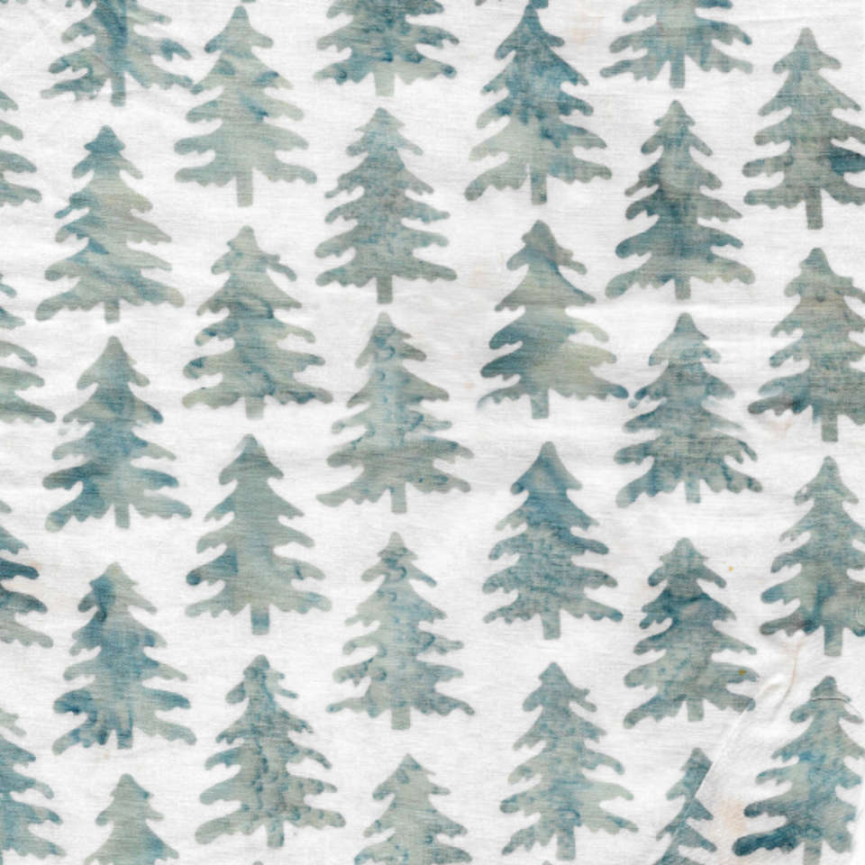 Island Batik - Winter Forest  - 121904727