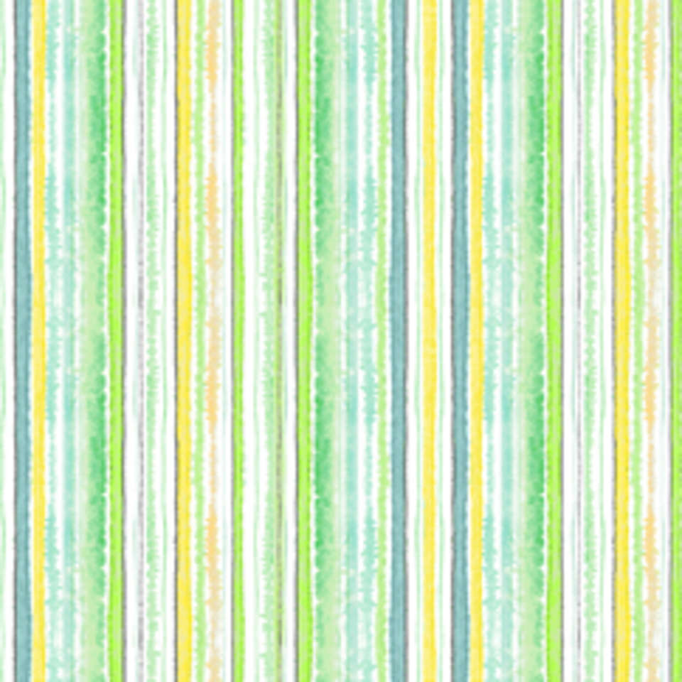 Timeless Treasures - Spring Song - STRIPE-CD8621 GREEN