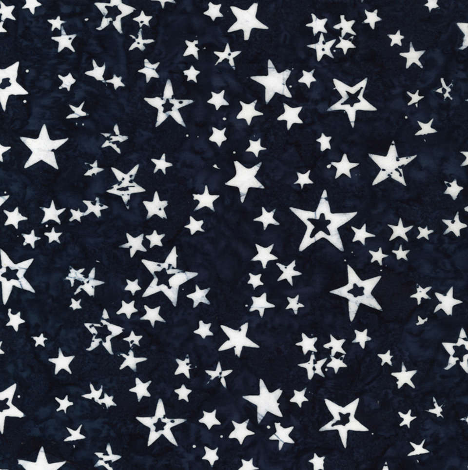 Timeless Treasures - Tonga Firework - TONGA-B7839 NAVY