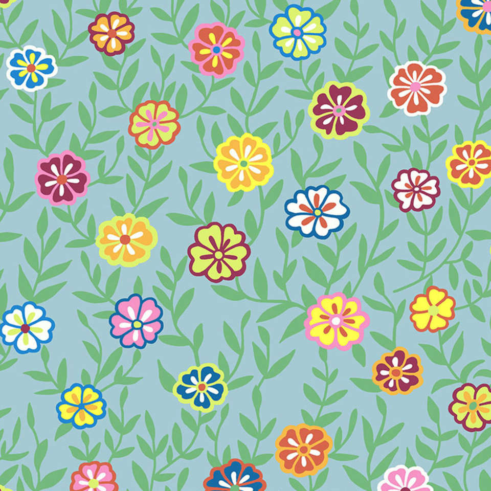 Free Spirit - Kaffe Fassett Collective February 2020 - PWGP175.TURQUOISE