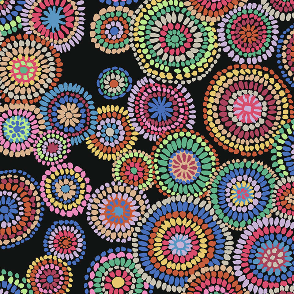 Free Spirit - Kaffe Fassett Collective February 2020 - PWGP176.BLACK