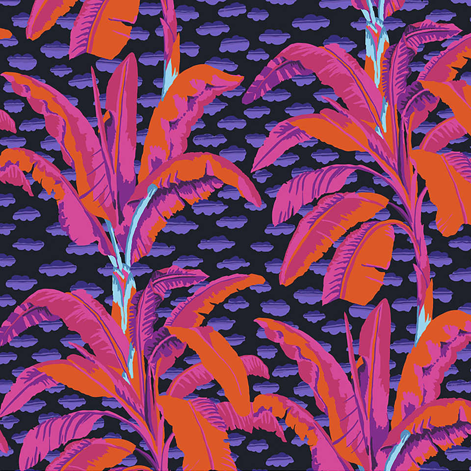 Free Spirit - Kaffe Fassett Collective February 2021 - PWGP179.BLACK