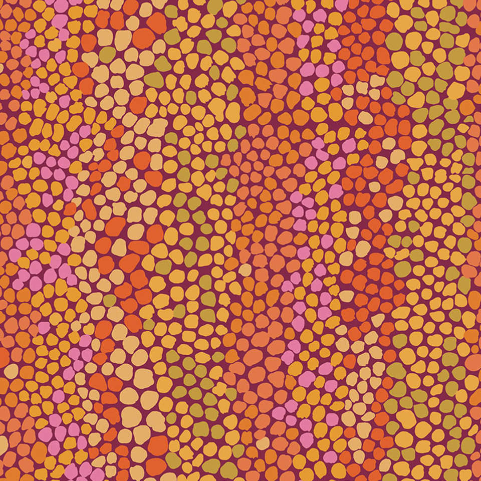 Free Spirit - Kaffe Fassett Collective February 2021 - PWBM042.RUST