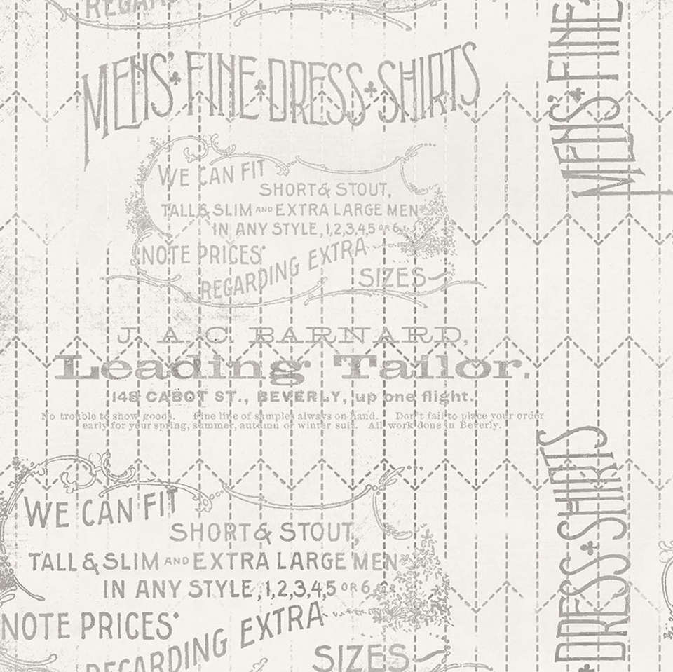 Free Spirit - Monochrome - PWTH066.LINEN Tailored