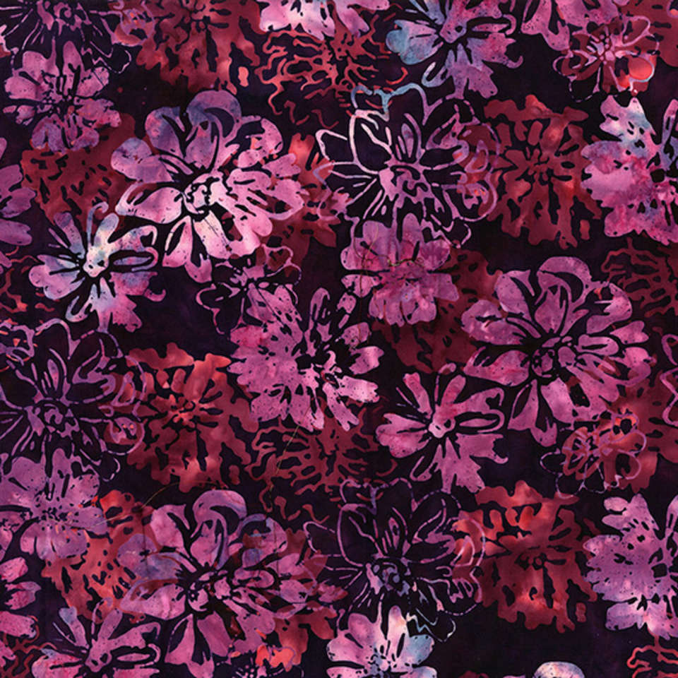 RJR Fabrics - Nature Walk - rj1000bl2b_fall_floral_blackberry
