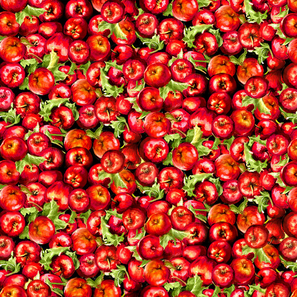 Timeless Treasures - Farm Life - DONA-C8340 RED