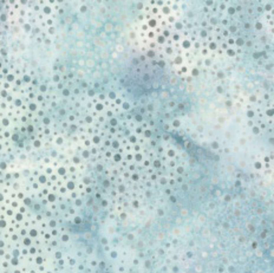 Hoffman California Fabrics - 885 Dot Batiks - 885-113-Frost
