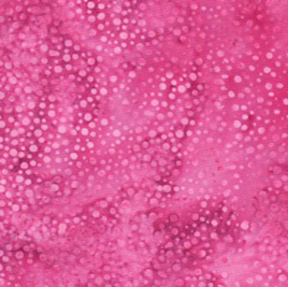 Hoffman California Fabrics - 885 Dot Batiks - 885-12-Pink
