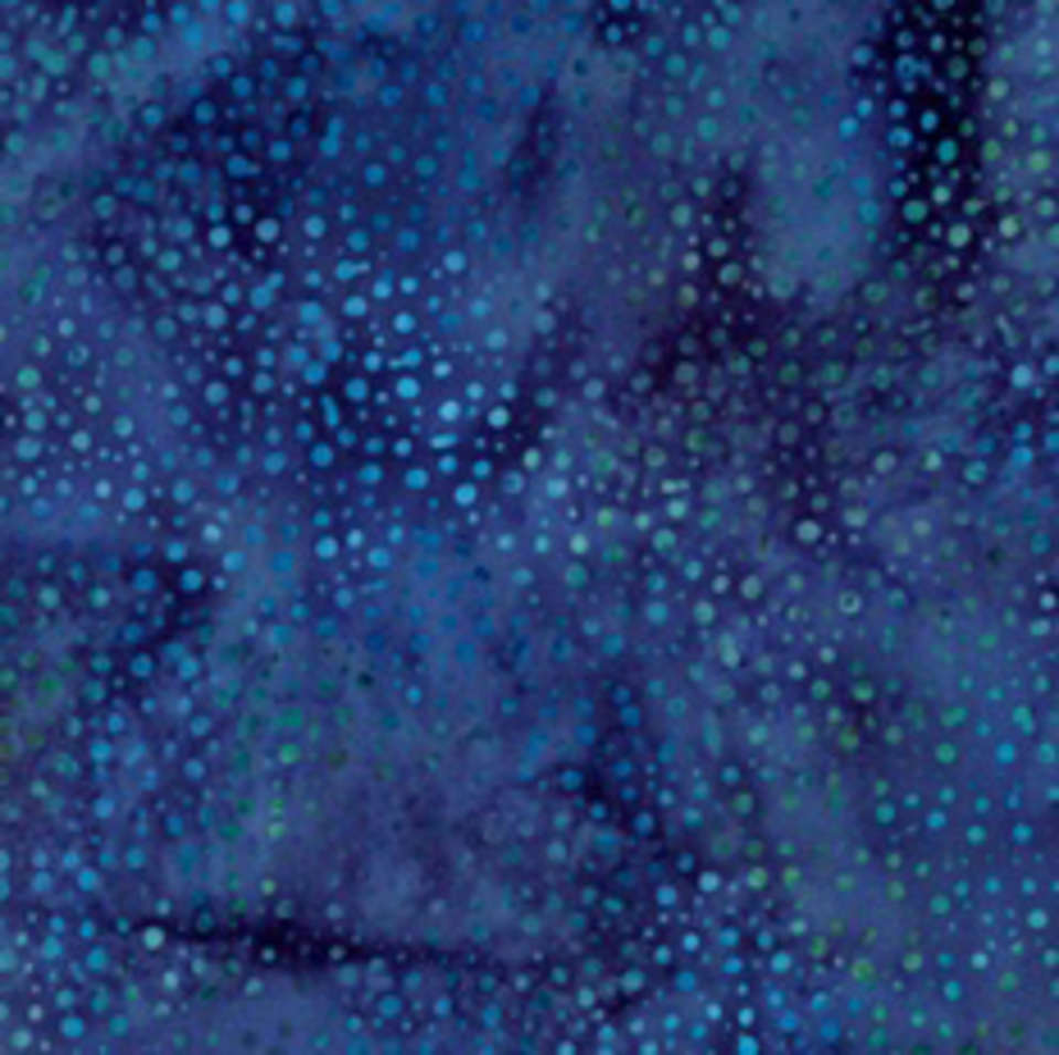 Hoffman California Fabrics - 885 Dot Batiks - 885-123-Lapis