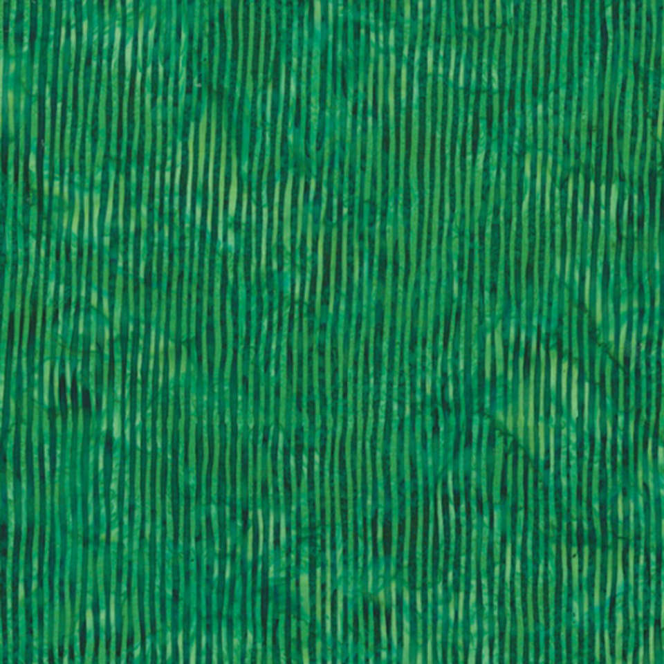 Hoffman California Fabrics - R2284 Stripe Batiks - R2284-31-Emerald