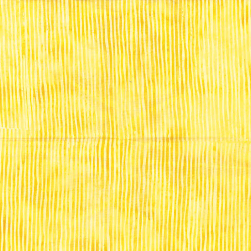 Hoffman California Fabrics - R2284 Stripe Batiks - R2284-124-Lemon