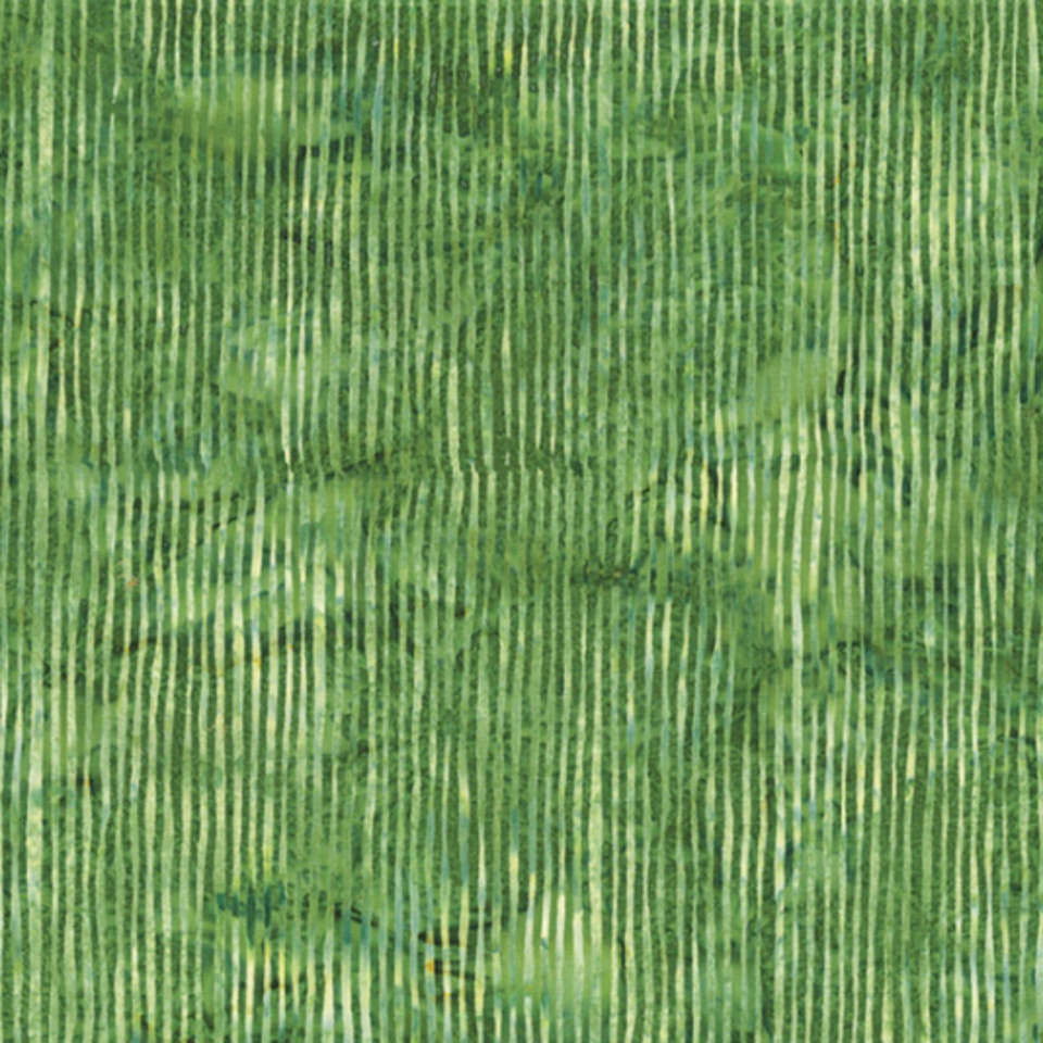 Hoffman California Fabrics - R2284 Stripe Batiks - R2284-115-Grass