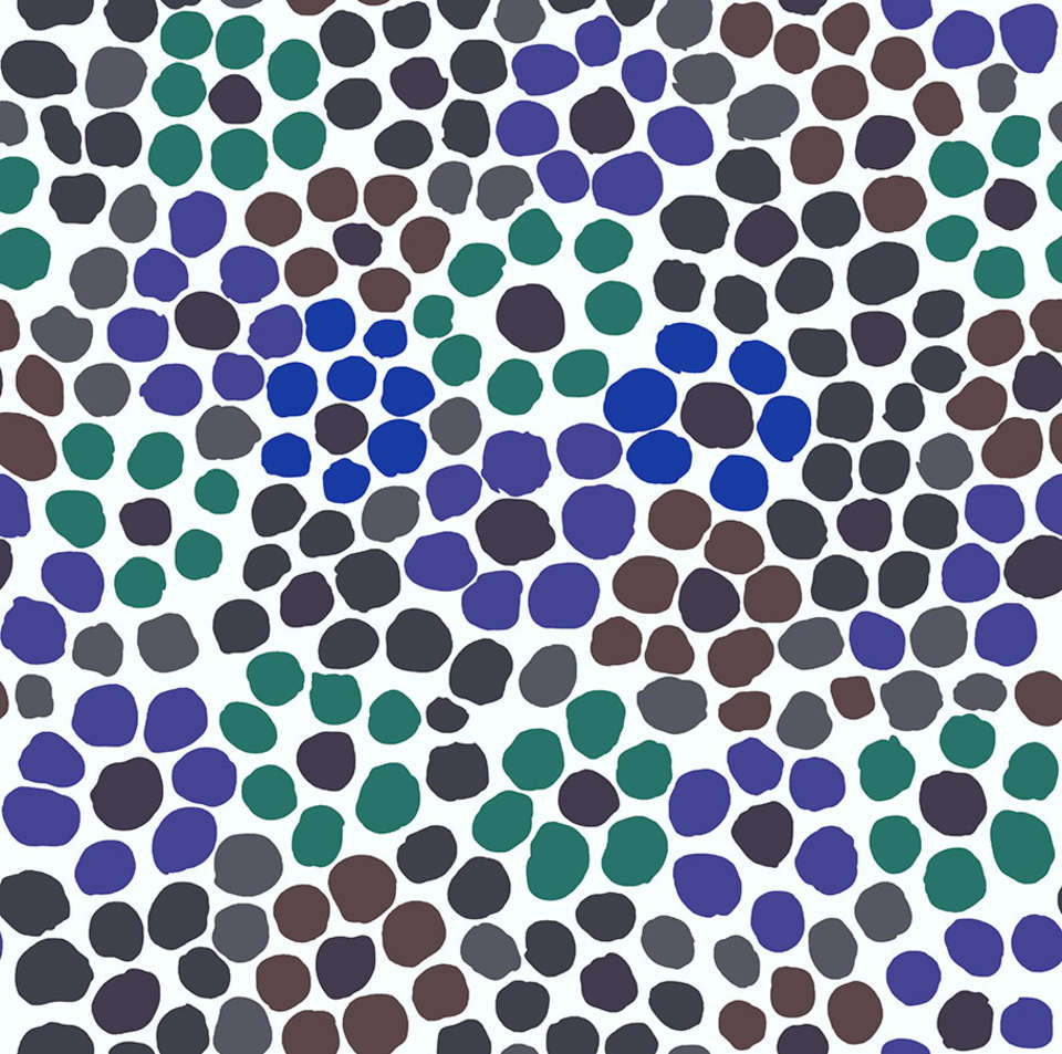 Free Spirit - Kaffe Fassett Collective February 2023 - PWBM077.CONTRAST Flower Dot