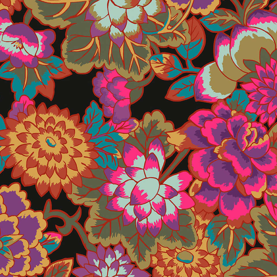 Free Spirit - Kaffe Fassett Collective February 2023 - PWGP046.BLACK Cloisonne