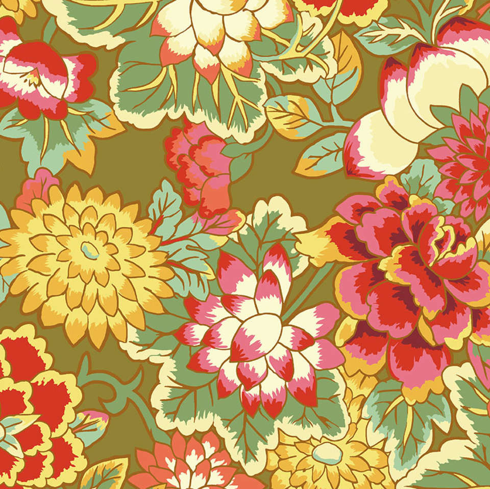 Free Spirit - Kaffe Fassett Collective February 2023 - PWGP046.MOSS Cloisonne