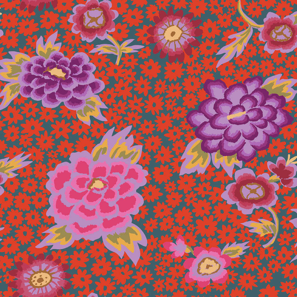 Free Spirit - Kaffe Fassett Collective February 2023 - PWGP186.RED Charlotte
