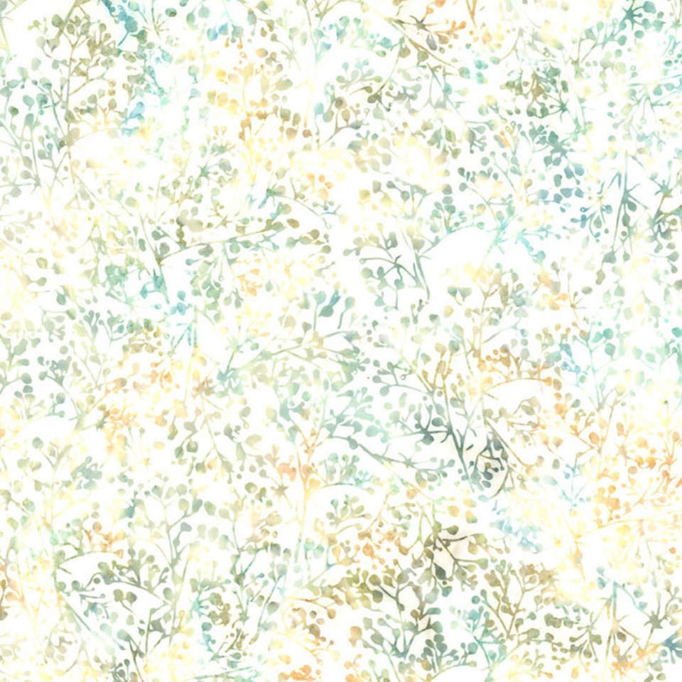 Hoffman California Fabrics - Rainbow of Pastels - T2432-227-Sprout