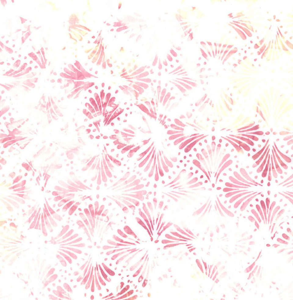 Hoffman California Fabrics - Rainbow of Pastels - T2442-153-Tea-Rose