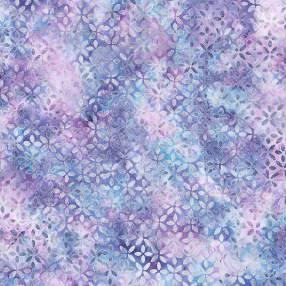 Hoffman California Fabrics - Violet Rays - T2445-512-Paradise