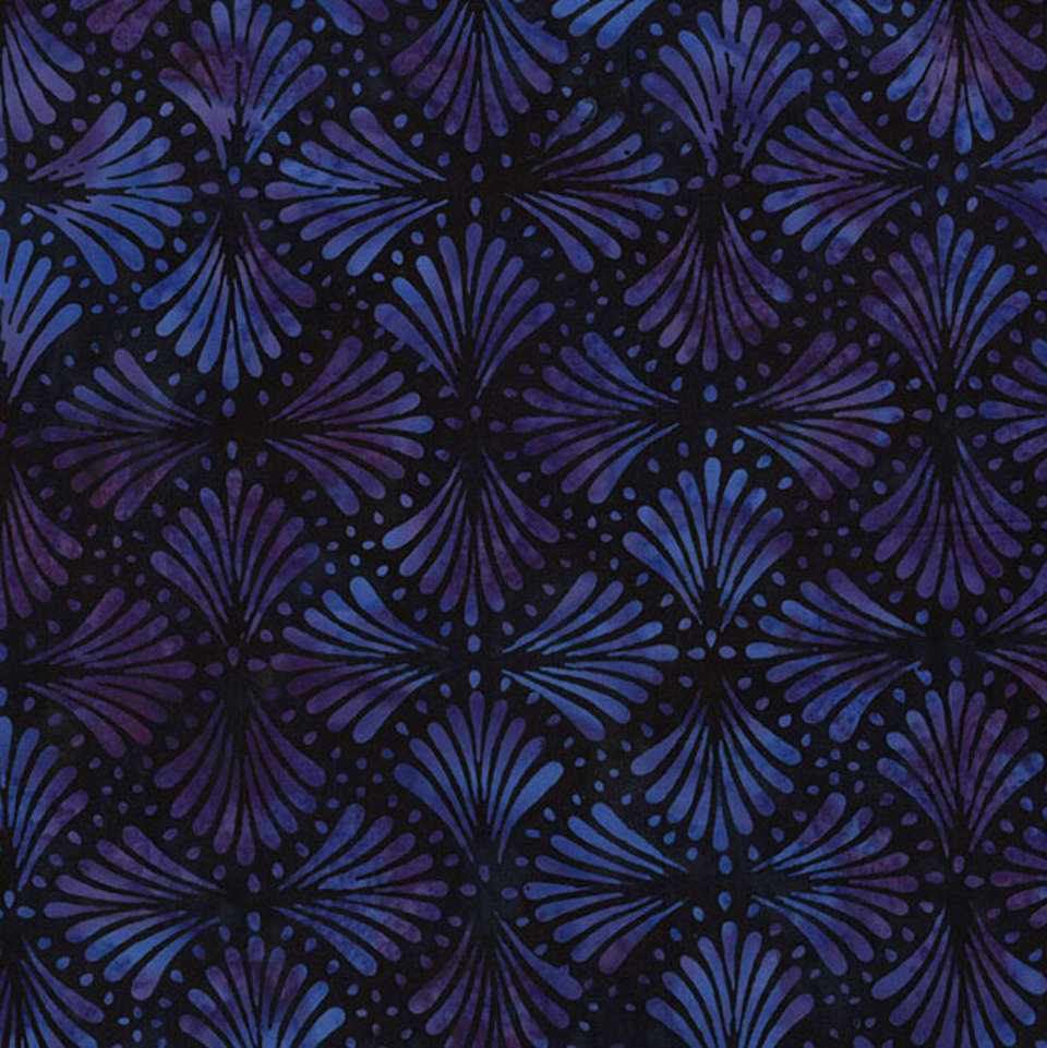 Hoffman California Fabrics - Violet Rays - T2442-235-Agate