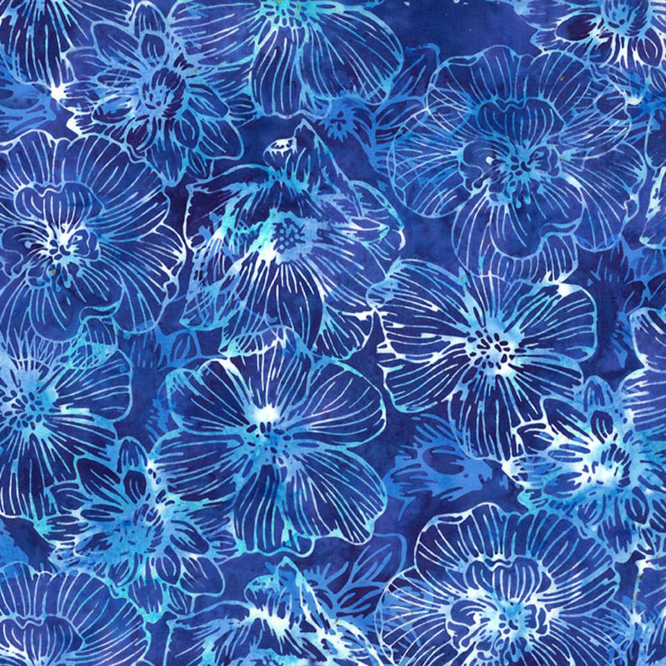 Hoffman California Fabrics - Violet Rays - T2437-332-Julie