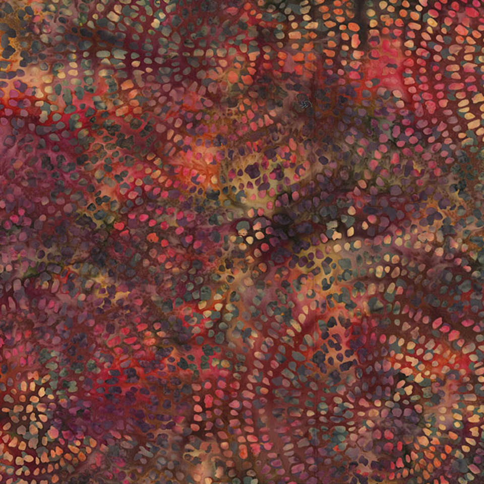 Hoffman California Fabrics - Autumns Finest - T2441-614-Bohemian