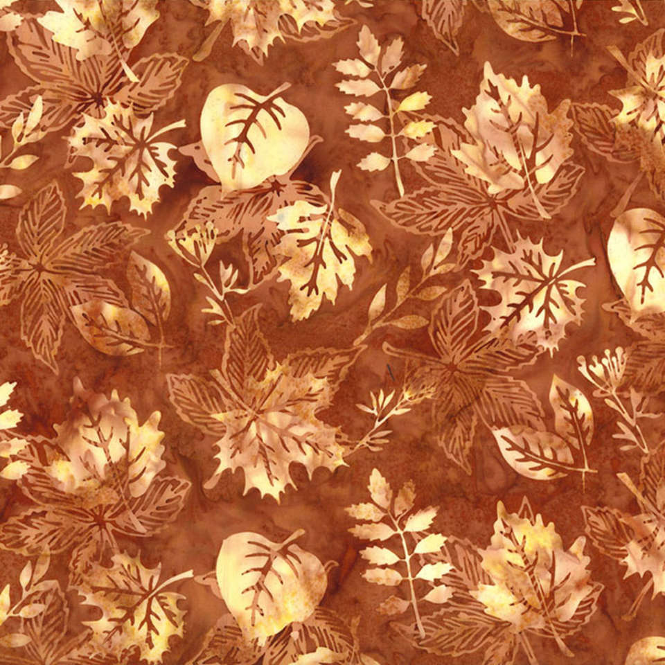 Hoffman California Fabrics - Autumns Finest - T2434-572-Bourbon