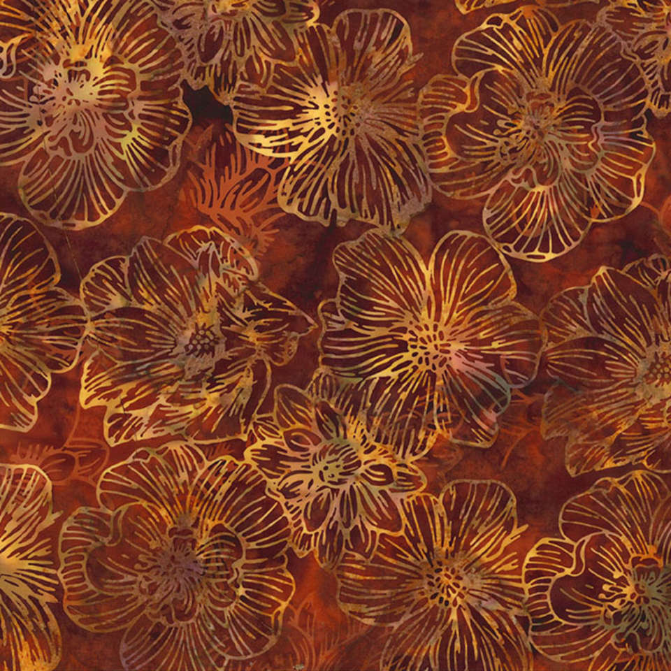 Hoffman California Fabrics - Autumns Finest - T2437-100-Adobe