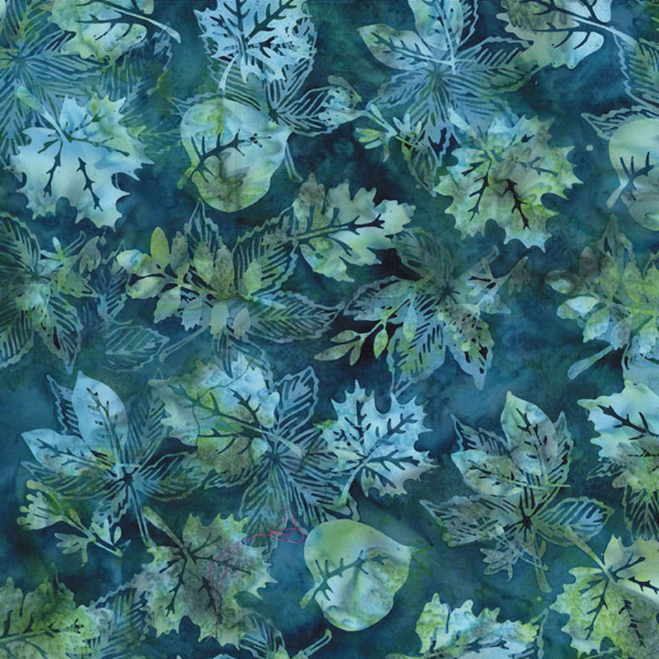 Hoffman California Fabrics - Fawn and Fauna - T2434-577-Bayou