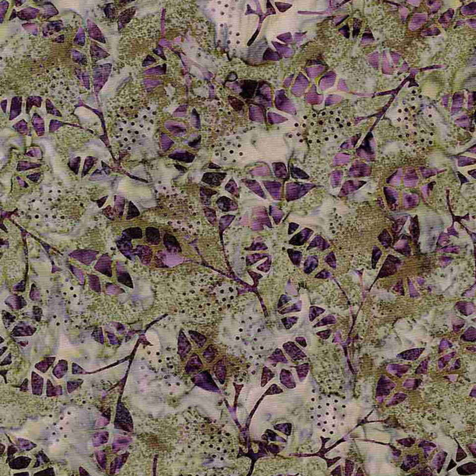 Timeless Treasures - Tonga Plum Fusion - TONGA-B8379-FIG