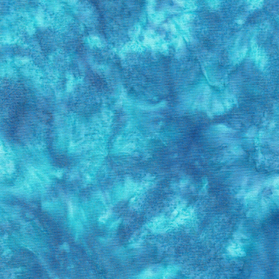 Island Batik - Foundations Basics Brilliant Blues - Wave