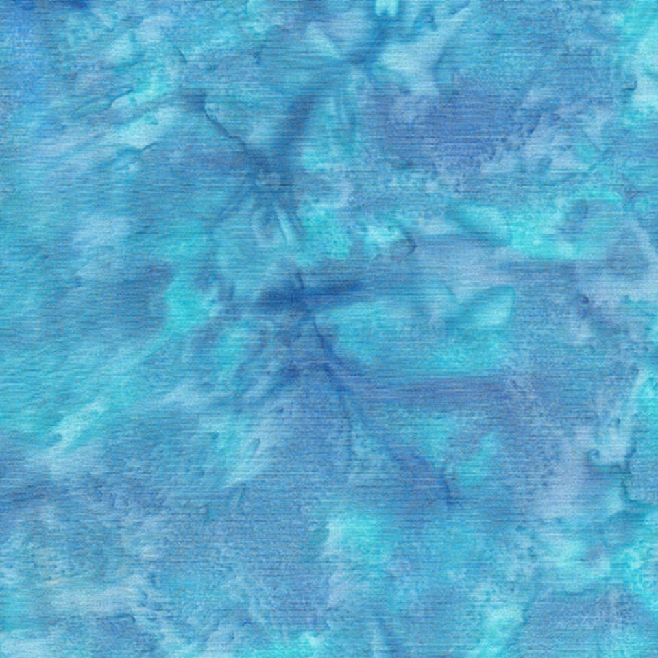 Island Batik - Foundations Basics Brilliant Blues - Morning Glory
