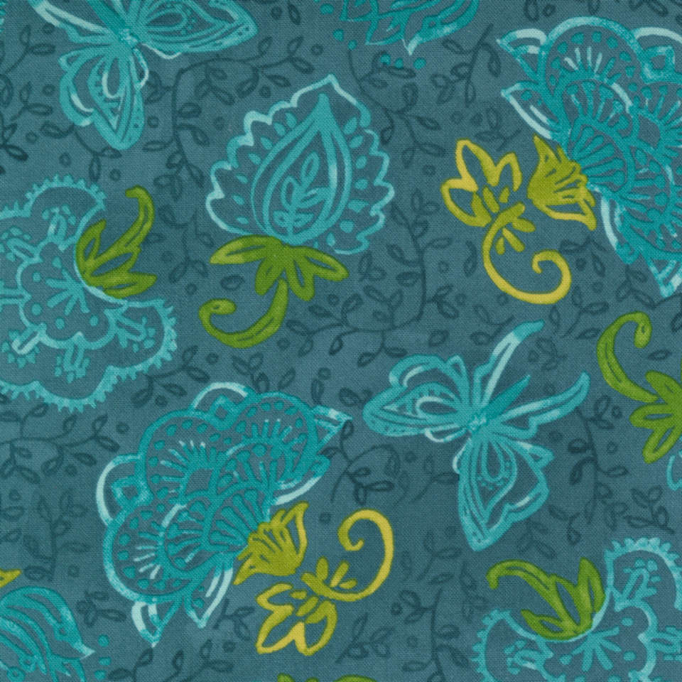 Moda - Carolina Lilies - 48701-21