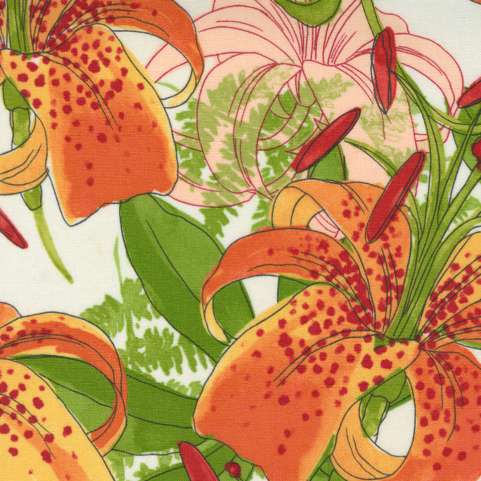 Moda - Carolina Lilies - 48700-11